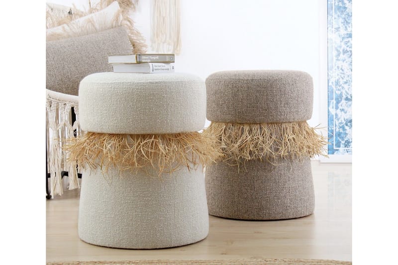 Anaro rahi pyöreä - Ruskea - Huonekalut - Tuoli & nojatuoli - Jakkara & jalkarahi - Säkkirahi