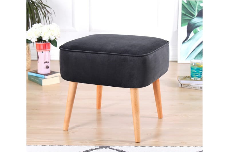 Anaro rahi 45 cm suorakaide - Tummanharmaa - Huonekalut - Tuoli & nojatuoli - Jakkara & jalkarahi - Säkkirahi