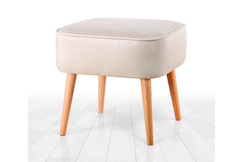 Anaro rahi 45 cm suorakaide - Beige - Huonekalut - Tuoli & nojatuoli - Jakkara & jalkarahi - Säkkirahi