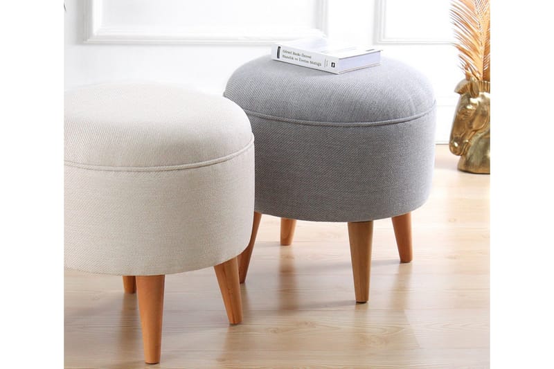 Anaro rahi pyöreä - Harmaa - Huonekalut - Tuoli & nojatuoli - Jakkara & jalkarahi - Säkkirahi