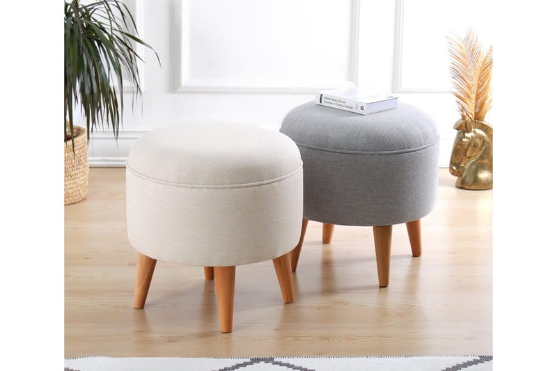 Anaro rahi pyöreä - Beige - Huonekalut - Tuoli & nojatuoli - Jakkara & jalkarahi - Säkkirahi