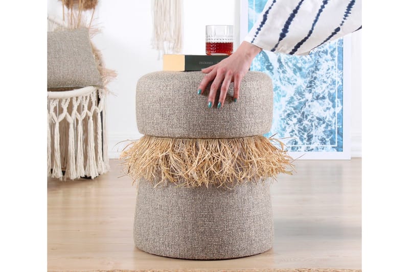 Anaro rahi pyöreä - Ruskea - Huonekalut - Tuoli & nojatuoli - Jakkara & jalkarahi - Säkkirahi