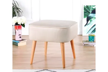 Anaro rahi 45 cm suorakaide - Beige - Huonekalut - Tuoli & nojatuoli - Jakkara & jalkarahi - Säkkirahi