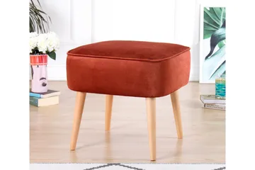 Anaro rahi 45 cm suorakaide - Punainen - Huonekalut - Tuoli & nojatuoli - Jakkara & jalkarahi - Säkkirahi