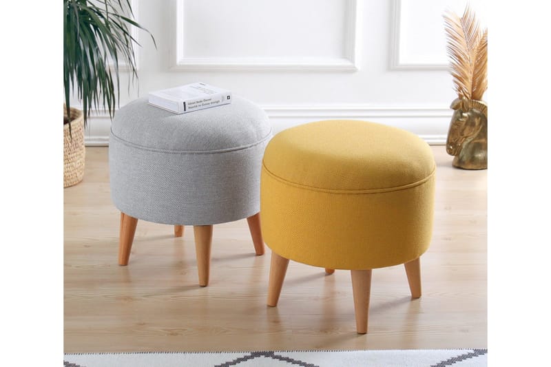 Anaro rahi pyöreä - Keltainen - Huonekalut - Tuoli & nojatuoli - Jakkara & jalkarahi - Säkkirahi