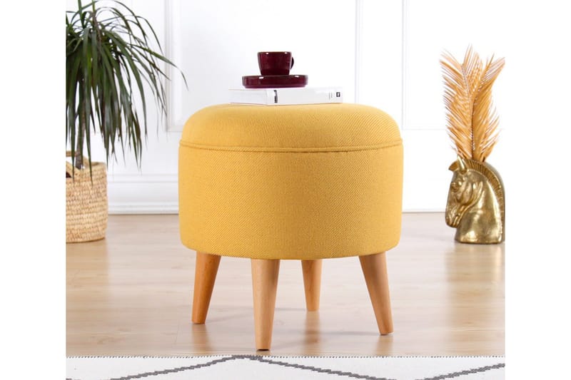 Anaro rahi pyöreä - Keltainen - Huonekalut - Tuoli & nojatuoli - Jakkara & jalkarahi - Säkkirahi