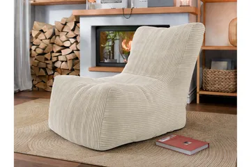 Afridi Istuinrahi Ulkokäyttöön 100 cm - Beige - Huonekalut - Tuoli & nojatuoli - Jakkara & jalkarahi - Säkkirahi