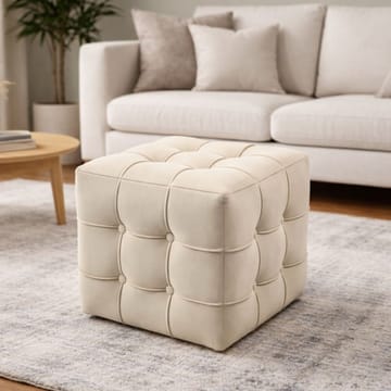 Ameias Istuinrahi 42 cm - Cream - Huonekalut - Tuoli & nojatuoli - Jakkara & jalkarahi - Säkkirahi