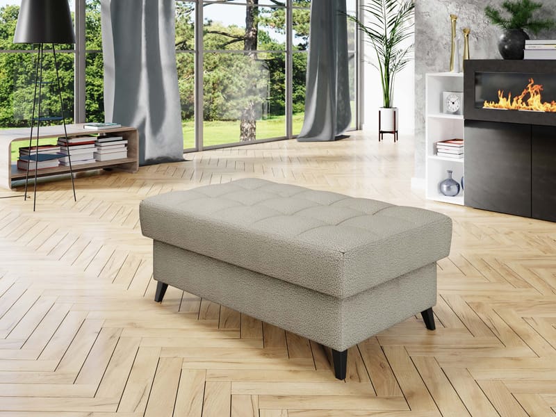 Amshyttan Rahi 106 cm - Beige - Huonekalut - Tuoli & nojatuoli - Jakkara & jalkarahi - Rahi