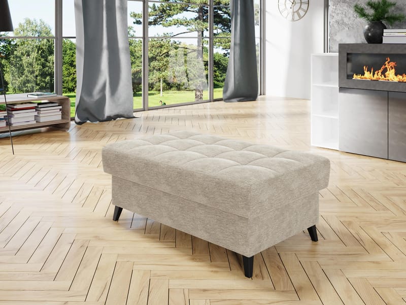 Amshyttan Rahi 106 cm - Beige - Huonekalut - Tuoli & nojatuoli - Jakkara & jalkarahi - Säkkirahi