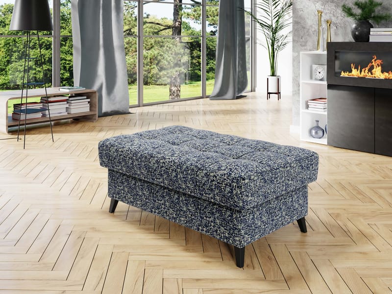 Amshyttan Rahi 106 cm - Sininen - Huonekalut - Tuoli & nojatuoli - Jakkara & jalkarahi - Rahi