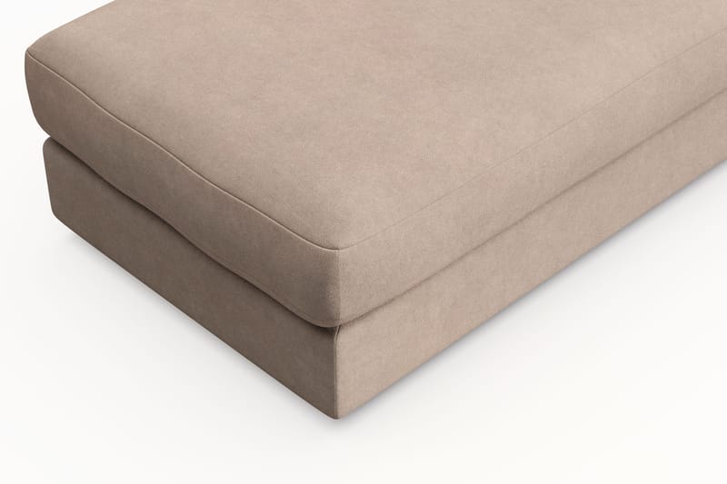 Arken Lyx Suorakulmainen Rahi Kankaasta - Beige - Huonekalut - Tuoli & nojatuoli - Jakkara & jalkarahi - Rahi