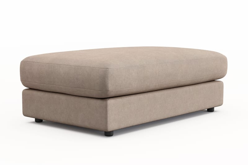 Arken Lyx Suorakulmainen Rahi Kankaasta - Beige - Huonekalut - Tuoli & nojatuoli - Jakkara & jalkarahi - Rahi