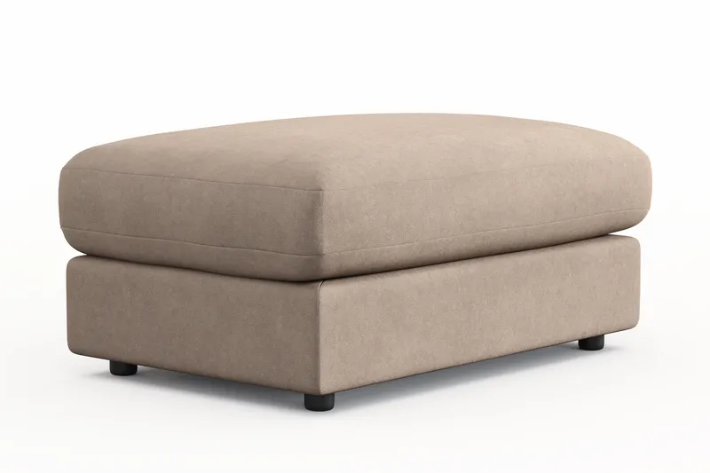 Arken Lyx Suorakulmainen Rahi Kankaasta - Beige - Huonekalut - Tuoli & nojatuoli - Jakkara & jalkarahi - Rahi