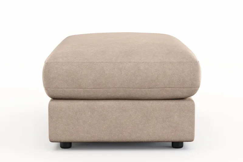 Arken Lyx Suorakulmainen Rahi Kankaasta - Beige - Huonekalut - Tuoli & nojatuoli - Jakkara & jalkarahi - Rahi