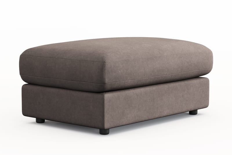 Arken Lyx Suorakulmainen Rahi Kankaasta - Ruskea - Huonekalut - Tuoli & nojatuoli - Jakkara & jalkarahi - Rahi