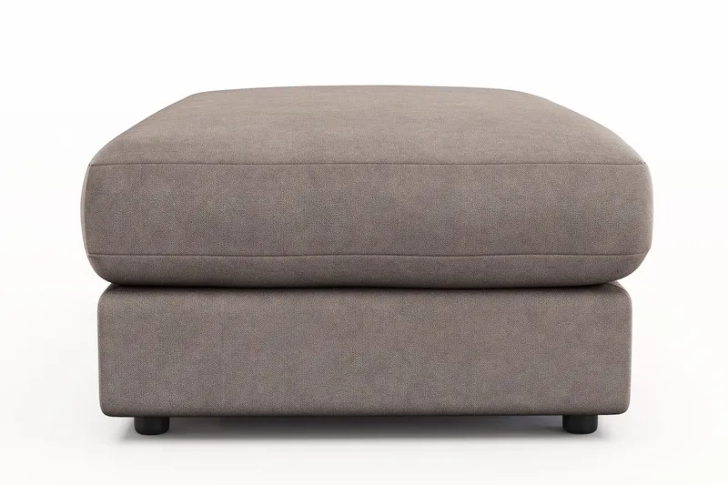 Arken Lyx Suorakulmainen Rahi Kankaasta - Ruskea - Huonekalut - Tuoli & nojatuoli - Jakkara & jalkarahi - Rahi