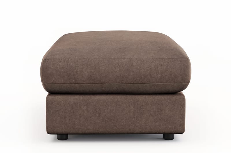 Arken Lyx Suorakulmainen Rahi Kankaasta - Ruskea - Huonekalut - Tuoli & nojatuoli - Jakkara & jalkarahi - Rahi