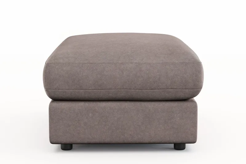 Arken Lyx Suorakulmainen Rahi Kankaasta - Ruskea - Huonekalut - Tuoli & nojatuoli - Jakkara & jalkarahi - Rahi