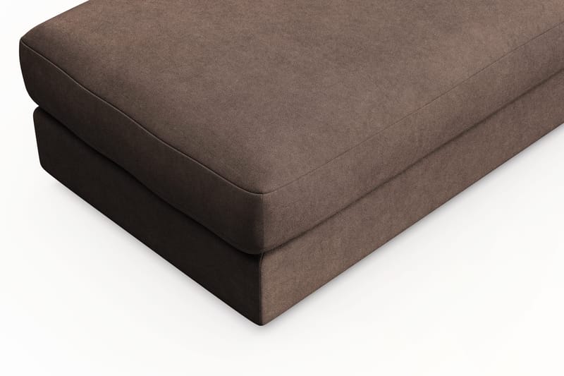 Arken Lyx Suorakulmainen Rahi Kankaasta - Ruskea - Huonekalut - Tuoli & nojatuoli - Jakkara & jalkarahi - Rahi