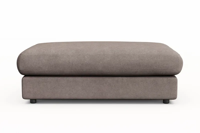 Arken Lyx Suorakulmainen Rahi Kankaasta - Ruskea - Huonekalut - Tuoli & nojatuoli - Jakkara & jalkarahi - Rahi