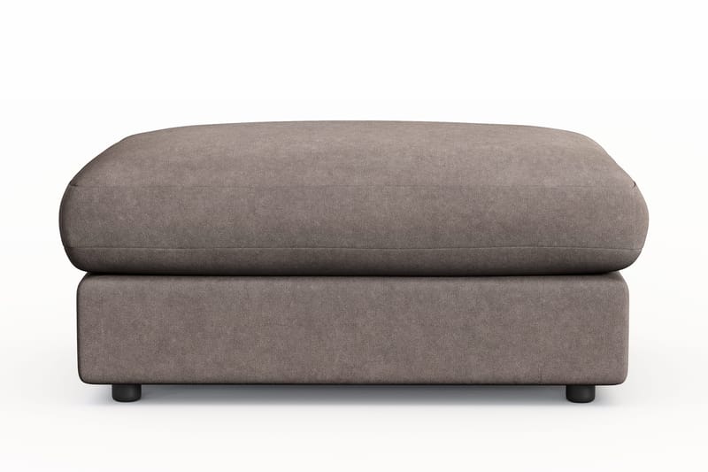 Arken Lyx Suorakulmainen Rahi Kankaasta - Ruskea - Huonekalut - Tuoli & nojatuoli - Jakkara & jalkarahi - Rahi