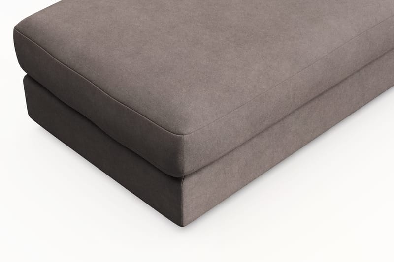 Arken Lyx Suorakulmainen Rahi Kankaasta - Ruskea - Huonekalut - Tuoli & nojatuoli - Jakkara & jalkarahi - Rahi