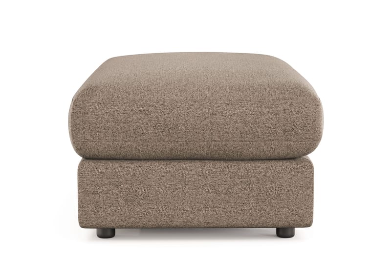 Arken Lyx Suorakulmainen Rahi Kankaasta - Ruskea - Huonekalut - Tuoli & nojatuoli - Jakkara & jalkarahi - Rahi