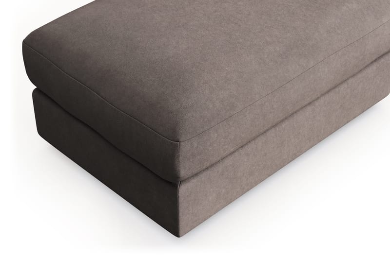 Arken Lyx Suorakulmainen Rahi Kankaasta - Ruskea - Huonekalut - Tuoli & nojatuoli - Jakkara & jalkarahi - Rahi