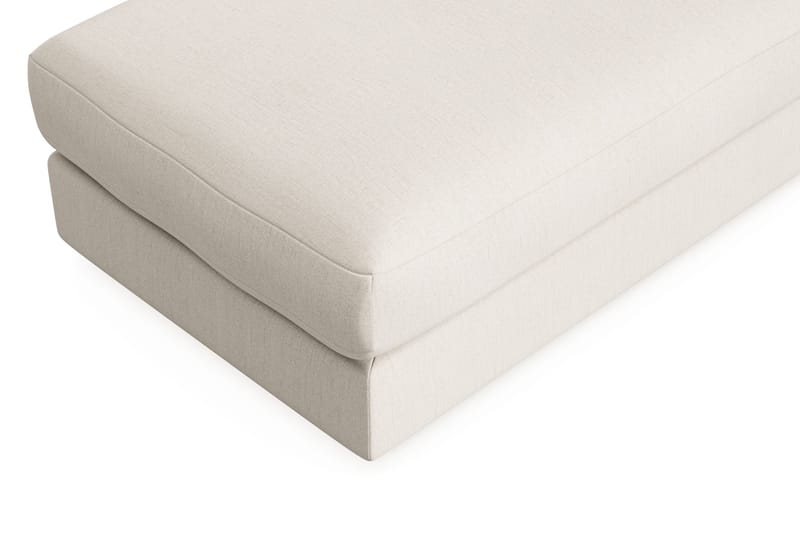 Arken Lyx Suorakulmainen Rahi Kankaasta - Vaalea beige - Huonekalut - Tuoli & nojatuoli - Jakkara & jalkarahi - Rahi