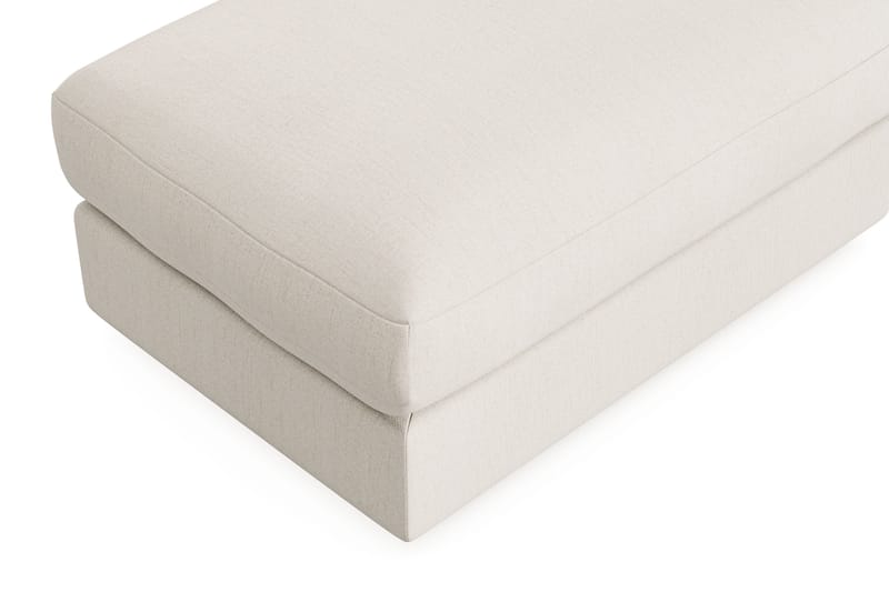 Arken Lyx Suorakulmainen Rahi Kankaasta - Vaalea beige - Huonekalut - Tuoli & nojatuoli - Jakkara & jalkarahi - Rahi