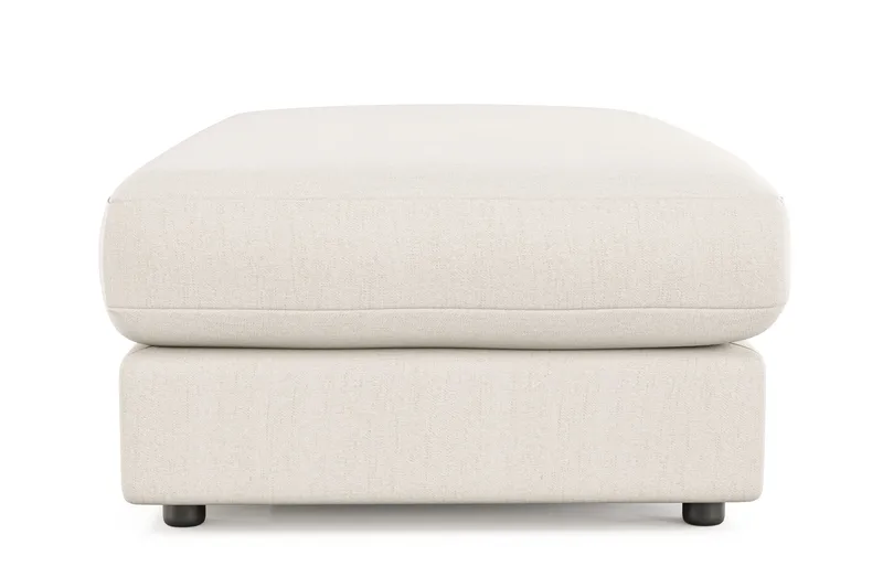 Arken Lyx Suorakulmainen Rahi Kankaasta - Vaalea beige - Huonekalut - Tuoli & nojatuoli - Jakkara & jalkarahi - Rahi