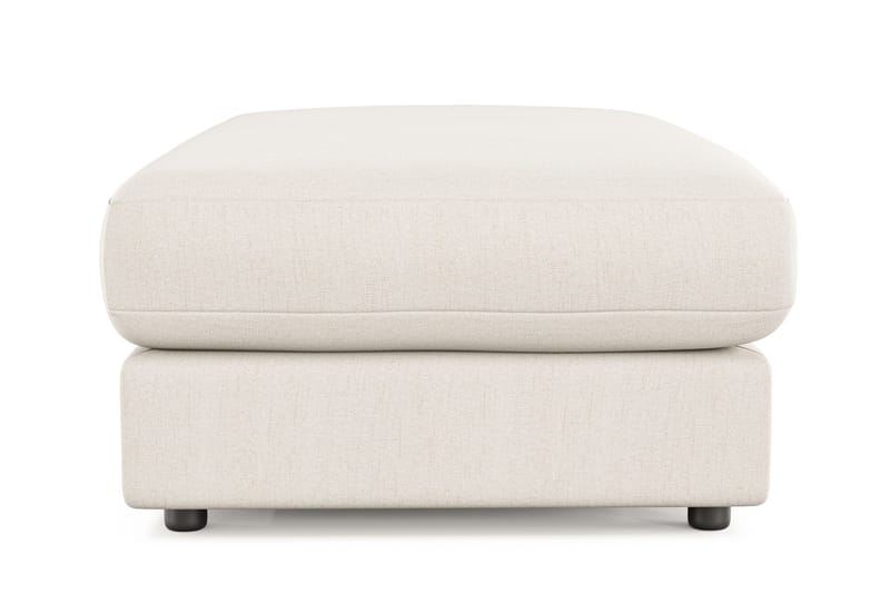 Arken Lyx Suorakulmainen Rahi Kankaasta - Vaalea beige - Huonekalut - Tuoli & nojatuoli - Jakkara & jalkarahi - Rahi