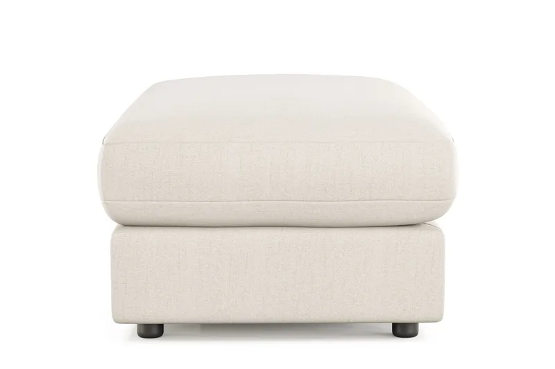 Arken Lyx Suorakulmainen Rahi Kankaasta - Vaalea beige - Huonekalut - Tuoli & nojatuoli - Jakkara & jalkarahi - Rahi