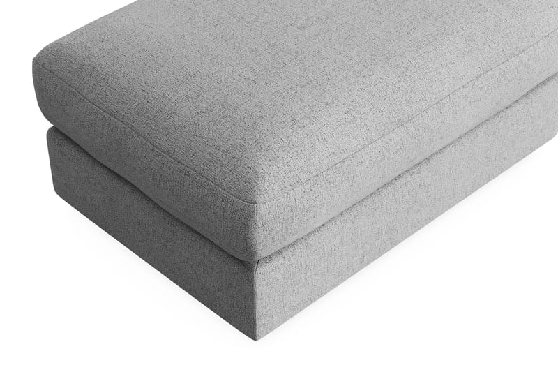 Arken Lyx Suorakulmainen Rahi Kankaasta - Vaaleanharmaa - Huonekalut - Tuoli & nojatuoli - Jakkara & jalkarahi - Rahi