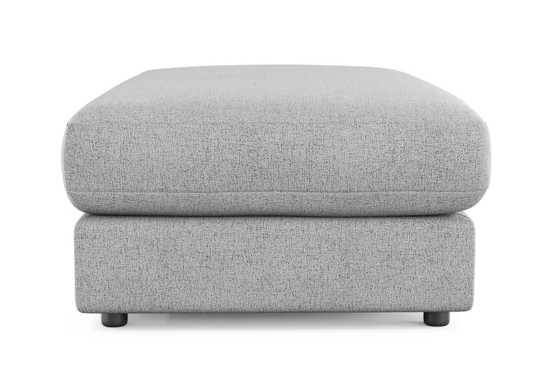 Arken Lyx Suorakulmainen Rahi Kankaasta - Vaaleanharmaa - Huonekalut - Tuoli & nojatuoli - Jakkara & jalkarahi - Rahi