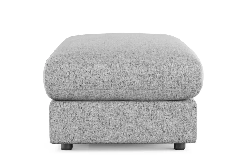 Arken Lyx Suorakulmainen Rahi Kankaasta - Vaaleanharmaa - Huonekalut - Tuoli & nojatuoli - Jakkara & jalkarahi - Rahi