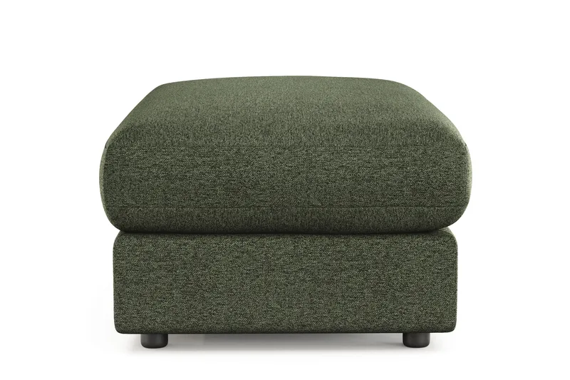 Arken Lyx Suorakulmainen Rahi Kankaasta - Vihreä - Huonekalut - Tuoli & nojatuoli - Jakkara & jalkarahi - Rahi