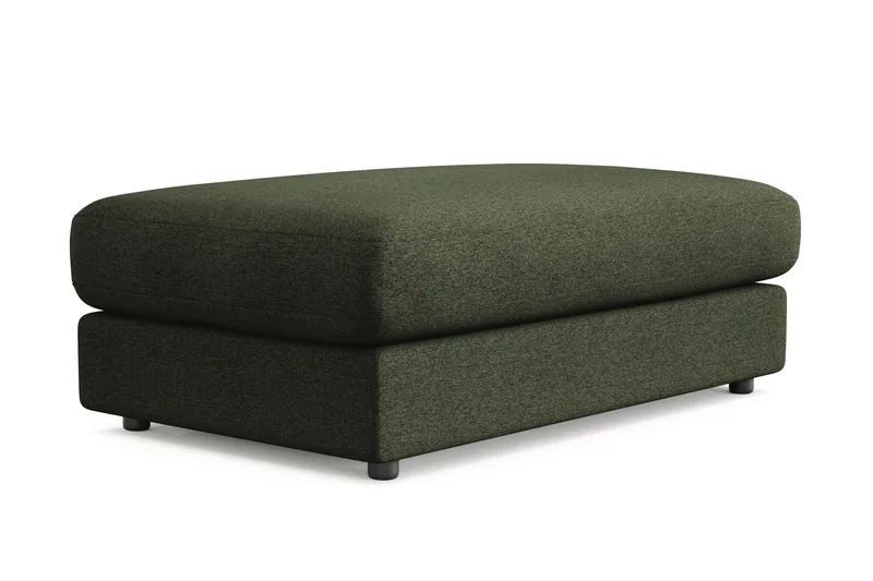 Arken Lyx Suorakulmainen Rahi Kankaasta - Vihreä - Huonekalut - Tuoli & nojatuoli - Jakkara & jalkarahi - Rahi