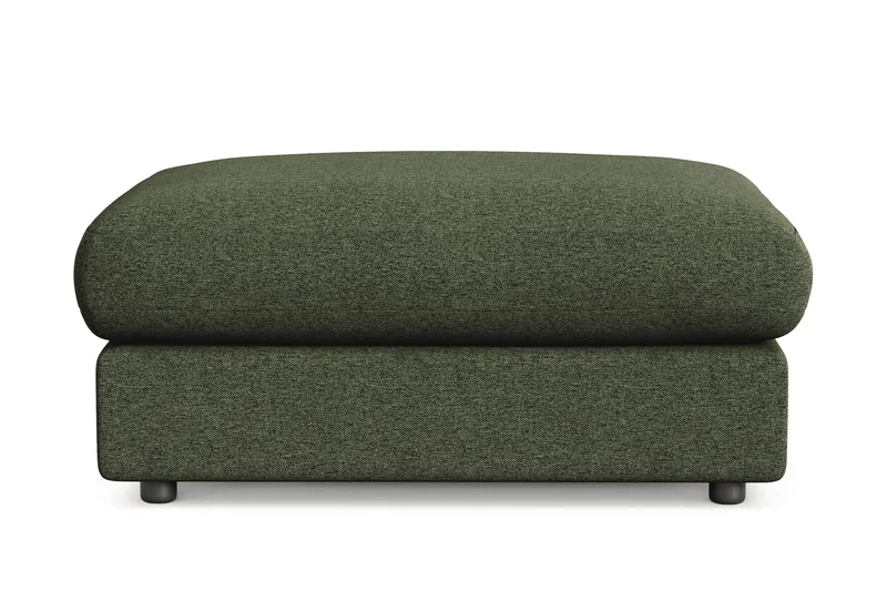 Arken Lyx Suorakulmainen Rahi Kankaasta - Vihreä - Huonekalut - Tuoli & nojatuoli - Jakkara & jalkarahi - Rahi