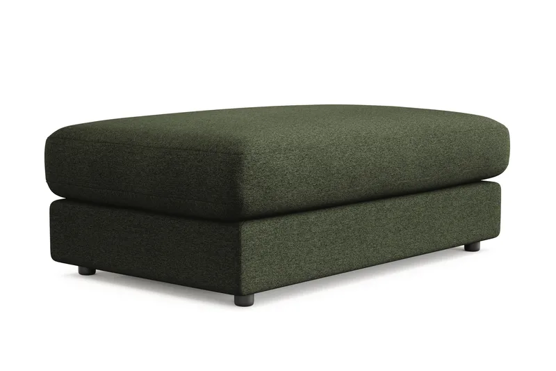 Arken Lyx Suorakulmainen Rahi Kankaasta - Vihreä - Huonekalut - Tuoli & nojatuoli - Jakkara & jalkarahi - Rahi