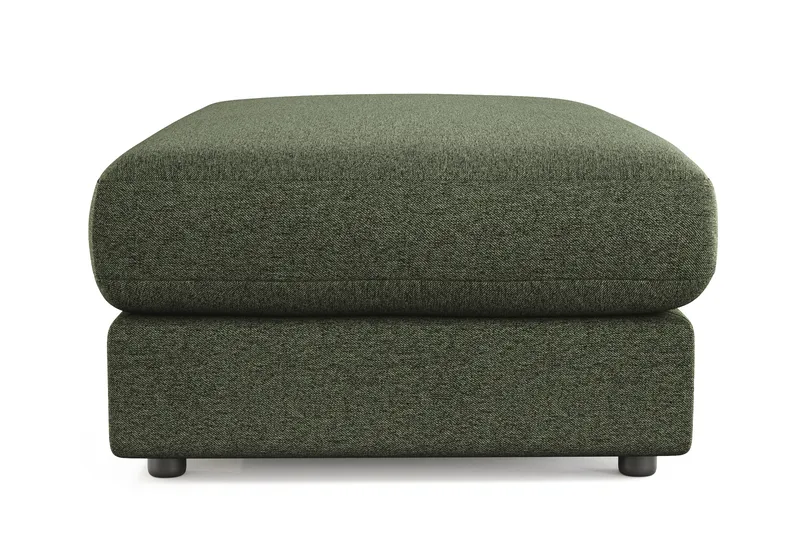 Arken Lyx Suorakulmainen Rahi Kankaasta - Vihreä - Huonekalut - Tuoli & nojatuoli - Jakkara & jalkarahi - Rahi