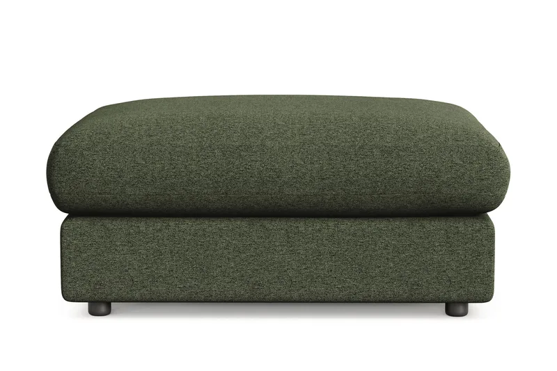 Arken Lyx Suorakulmainen Rahi Kankaasta - Vihreä - Huonekalut - Tuoli & nojatuoli - Jakkara & jalkarahi - Rahi