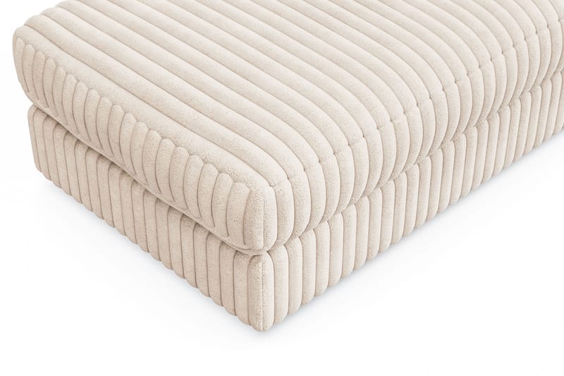 Arken Lyx Suorakulmainen Rahi Manchester - Beige - Huonekalut - Tuoli & nojatuoli - Jakkara & jalkarahi - Rahi