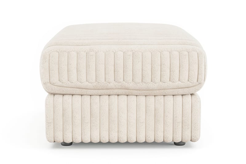 Arken Lyx Suorakulmainen Rahi Manchester - Beige - Huonekalut - Tuoli & nojatuoli - Jakkara & jalkarahi - Rahi