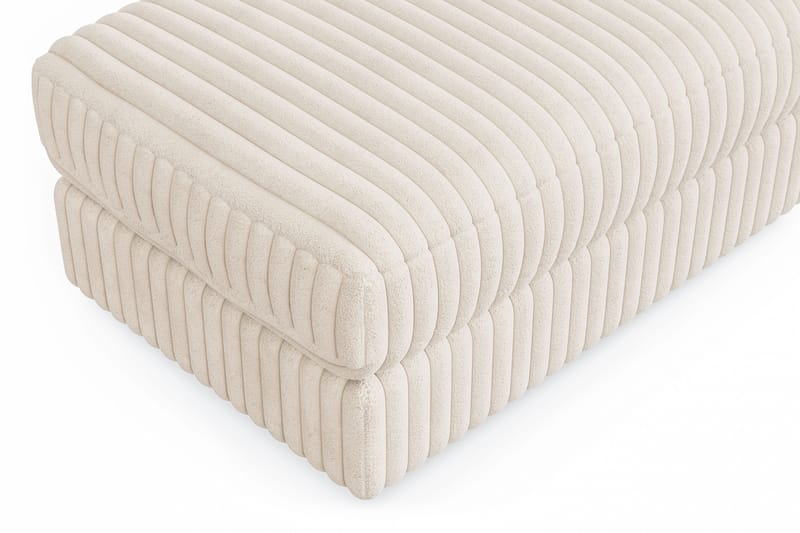 Arken Lyx Suorakulmainen Rahi Manchester - Beige - Huonekalut - Tuoli & nojatuoli - Jakkara & jalkarahi - Rahi