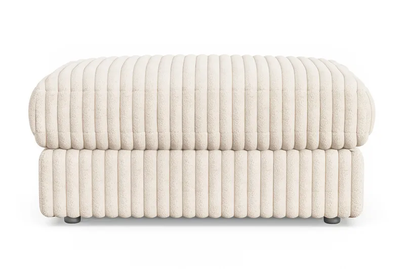 Arken Lyx Suorakulmainen Rahi Manchester - Beige - Huonekalut - Tuoli & nojatuoli - Jakkara & jalkarahi - Rahi