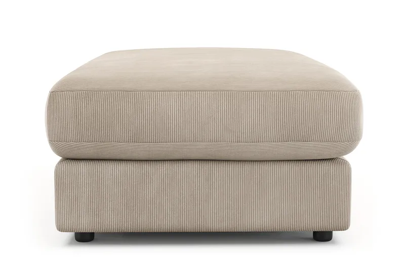 Arken Lyx Suorakulmainen Rahi Manchester - Greige - Huonekalut - Tuoli & nojatuoli - Jakkara & jalkarahi - Rahi