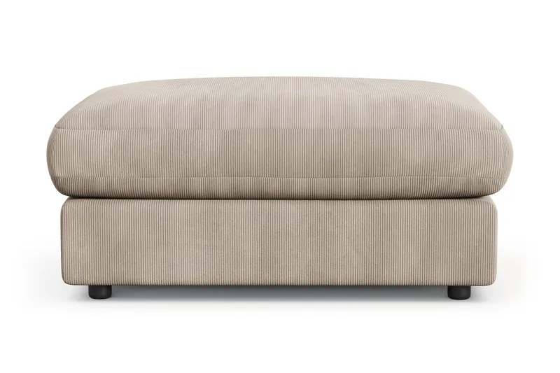 Arken Lyx Suorakulmainen Rahi Manchester - Greige - Huonekalut - Tuoli & nojatuoli - Jakkara & jalkarahi - Rahi