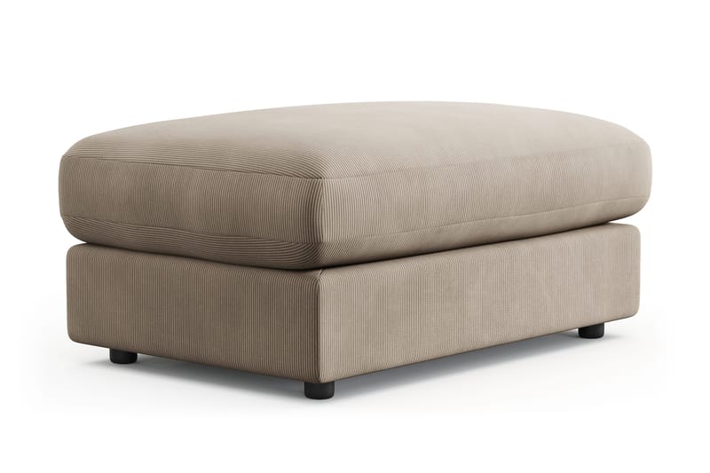 Arken Lyx Suorakulmainen Rahi Manchester - Greige - Huonekalut - Tuoli & nojatuoli - Jakkara & jalkarahi - Rahi